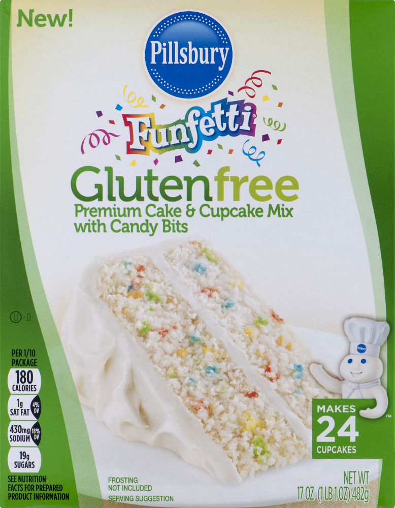 Funfetti Gluten Free Cake Mix - Pillsbury Baking Products