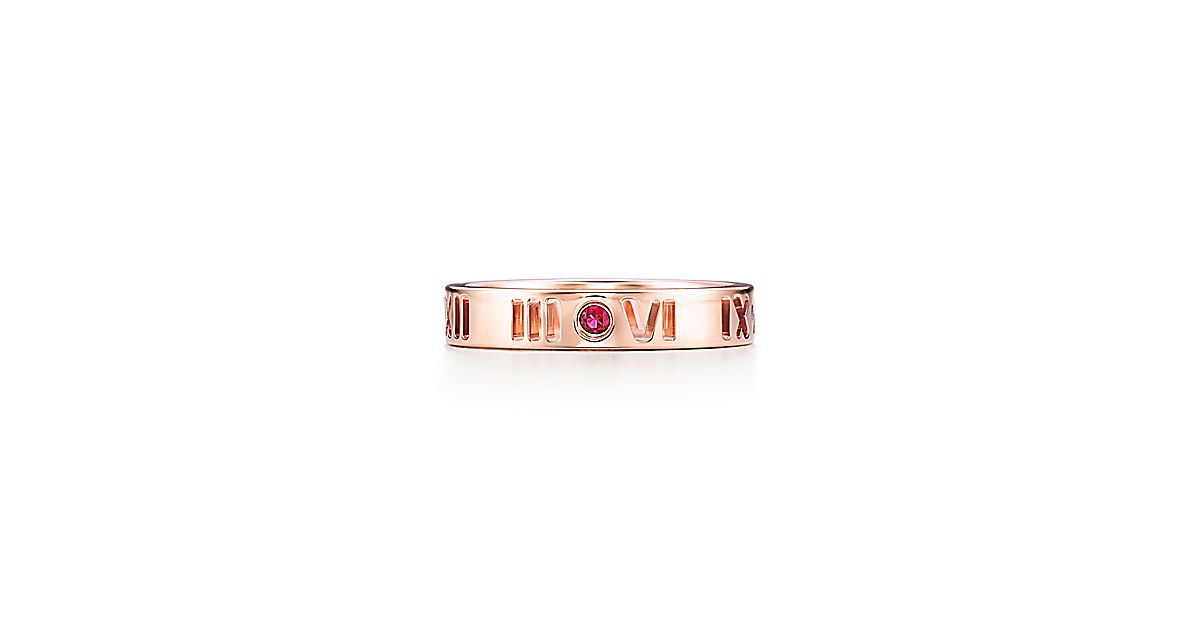Tiffany & Co. - Atlas®:Pierced Narrow Ring