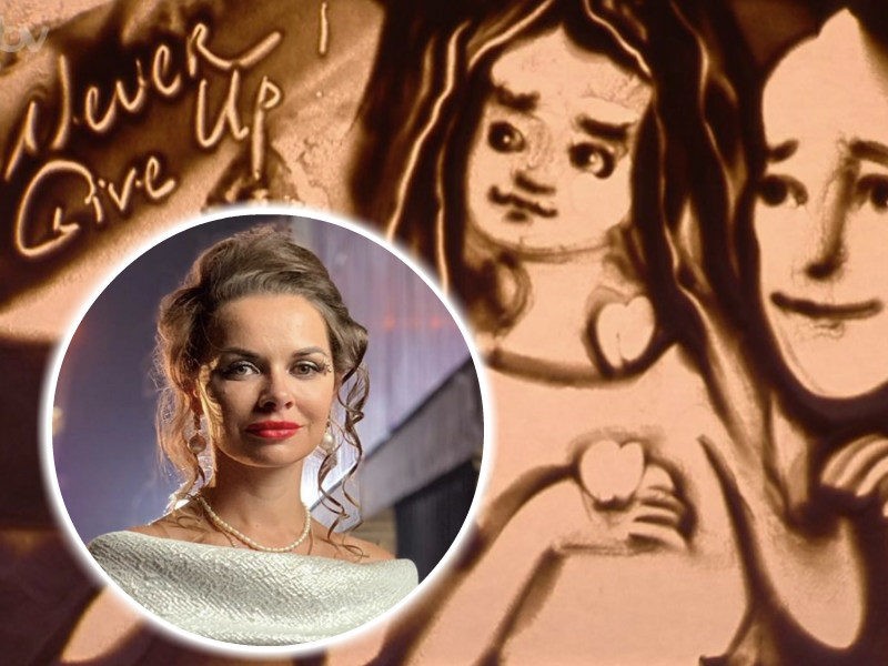 Kseniya Simonova: Sand Artist Gets GOLDEN BUZZER - America's Got Talent: The Champions