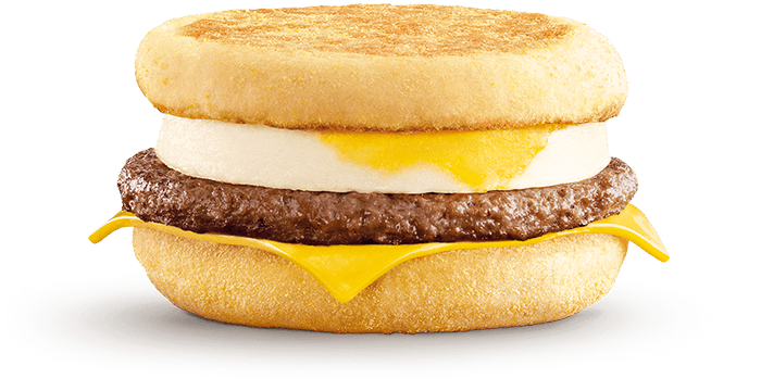 Sausage McMuffin® with Egg: Sausage Sandwich | McDonald's