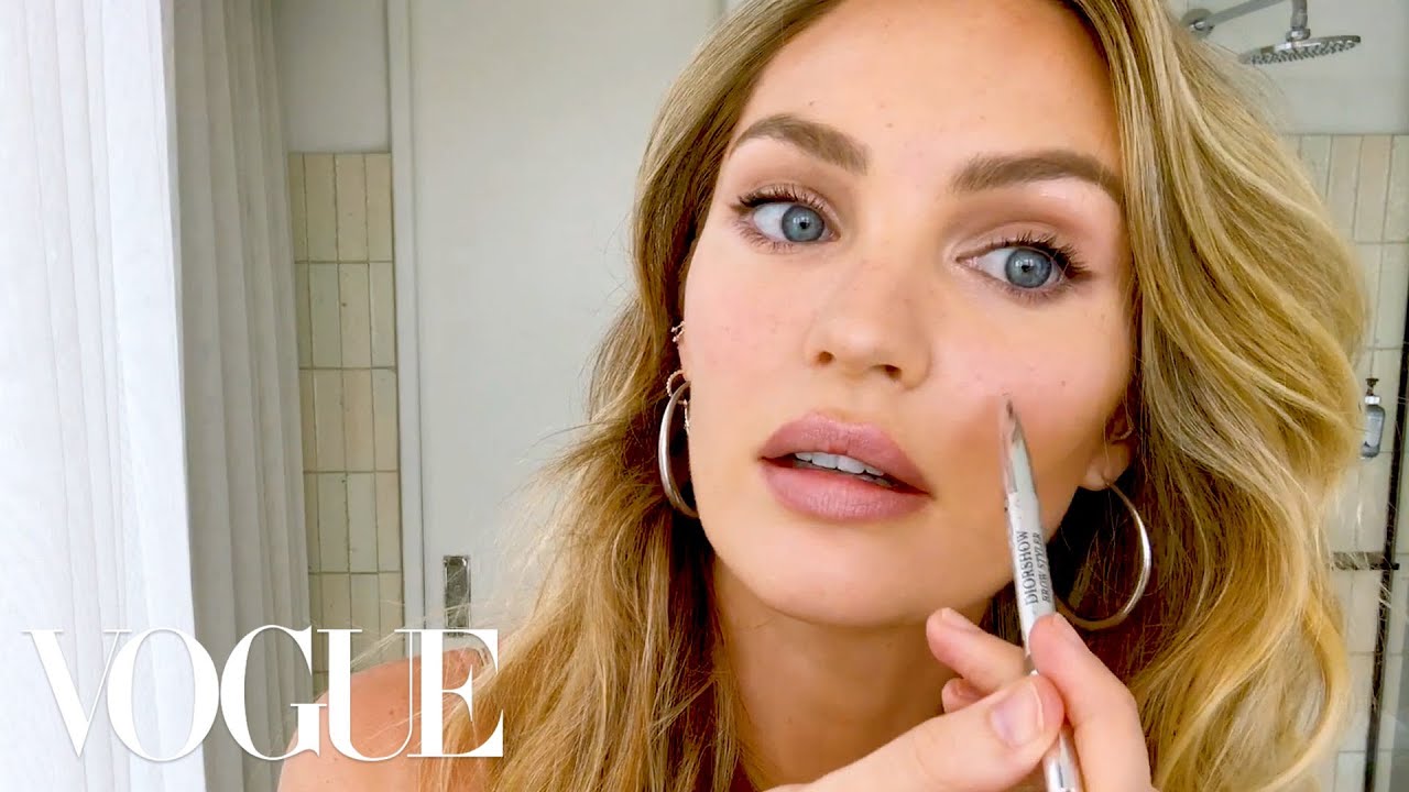 Candice Swanepoel's 10-Minute Makeup