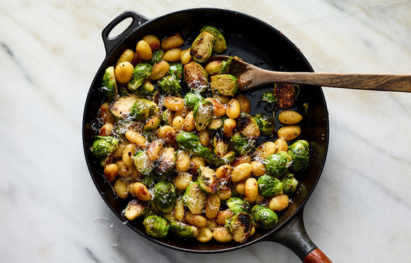 Crisp Gnocchi With Brussels Sprouts and Brown Butter Recipe