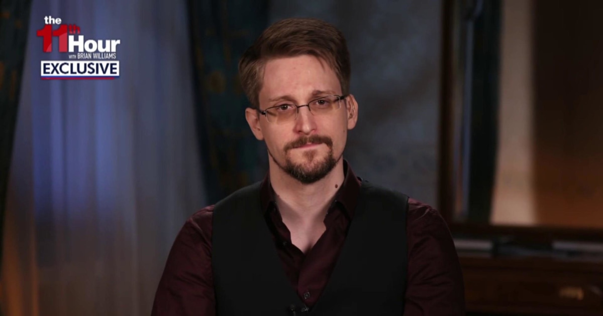 Exclusive: Edward Snowden discusses Trump and privacy in the digital age