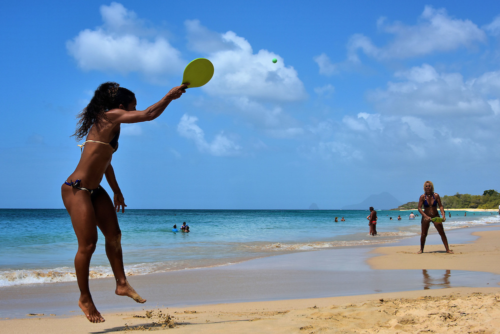 Paddle ball beach set 
