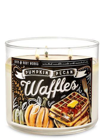 Pumpkin Pecan Waffles 3-Wick Candle | Bath & Body Works