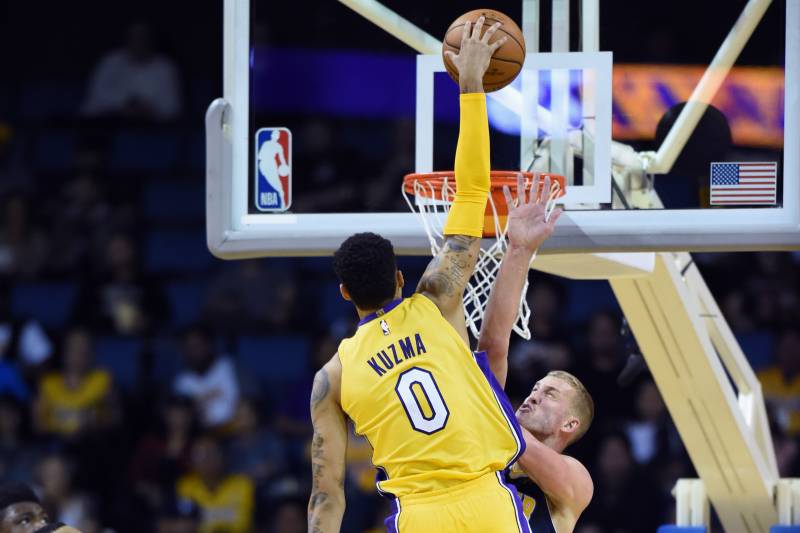 Kyle Kuzma Named Western Conference Rookie of the Month | Los Angeles Lakers