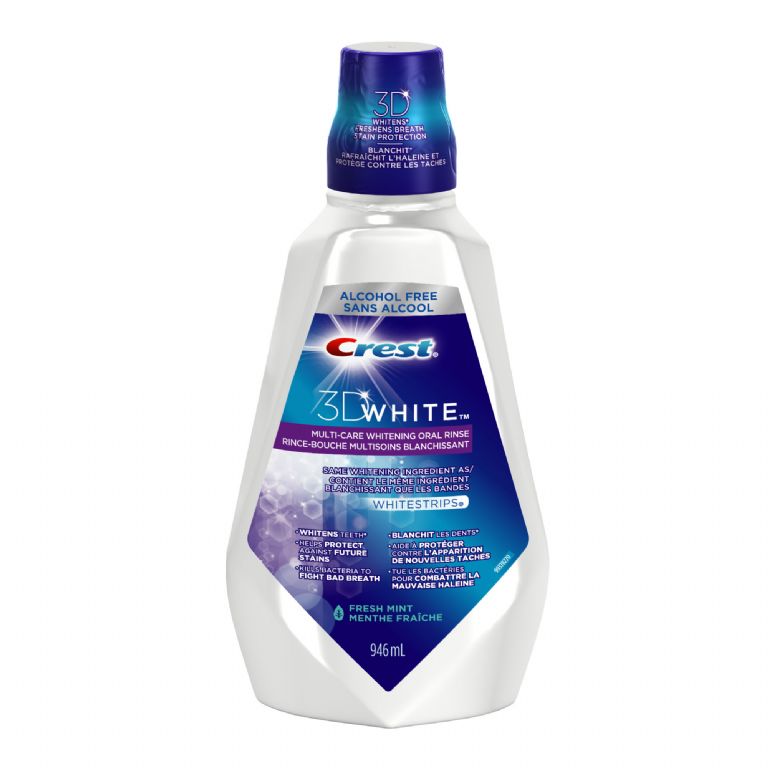 Crest 3D White Luxe Glamorous Whitening Mouthwash