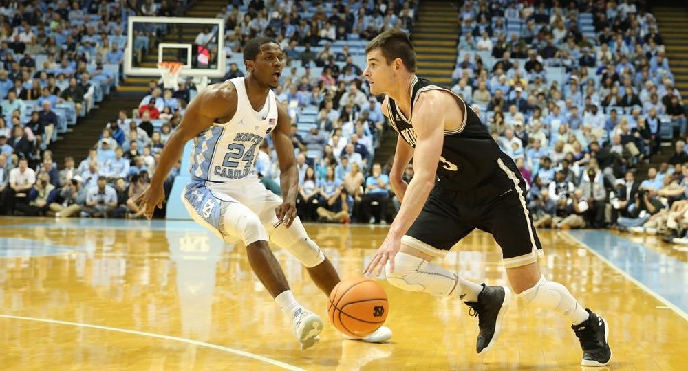 Fletcher Magee vs #5 North Carolina, 27 PTS in UPSET!!! BEST SHOOTER IN THE NATION!!!