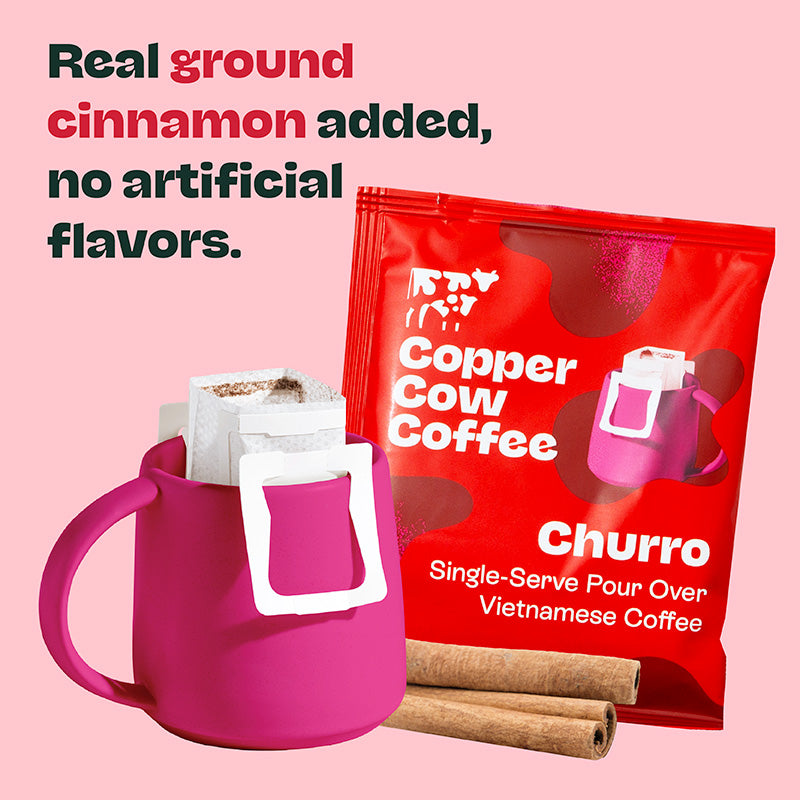 Churro Latte Pour Over Coffee