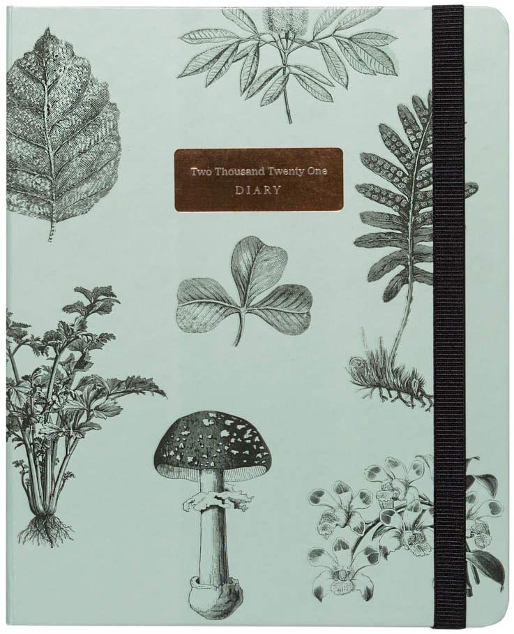 Amazon.com: Kokonote Erik - Botanical Premium Diary 2021 Week To View, Mid Year Diary: Office Products