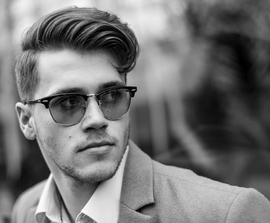 Short on Top, Spin Over Top | Men's Haircut