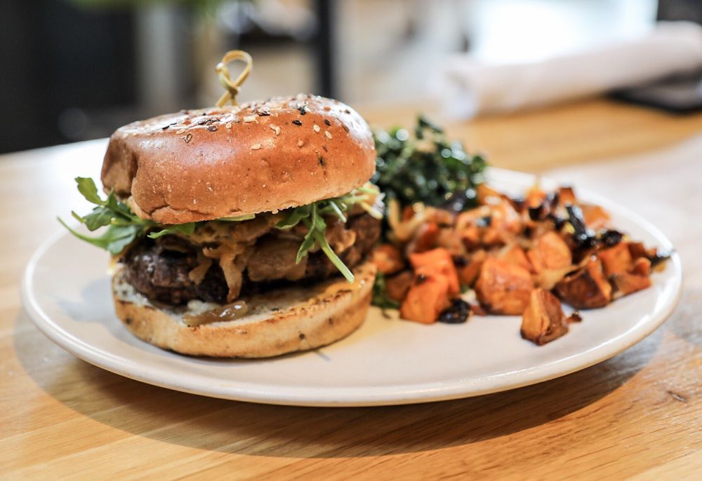Grass Fed Burger @ True Food Kitchen