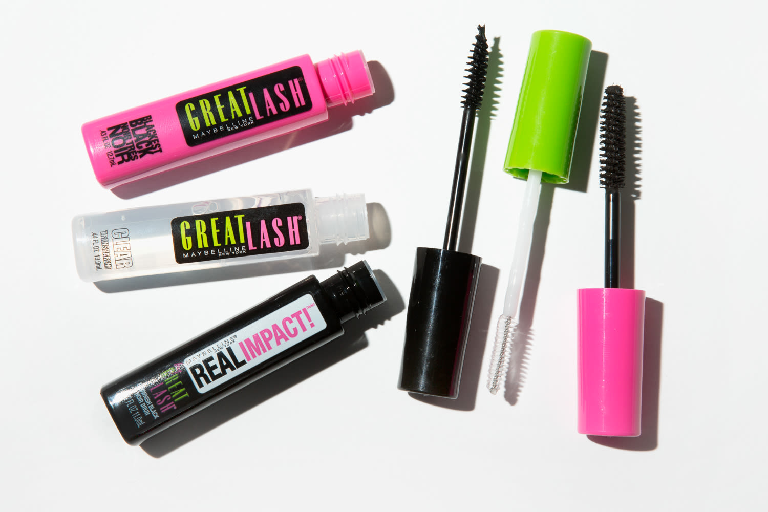  Maybelline Great Lash Washable Mascara, Blackest Black
