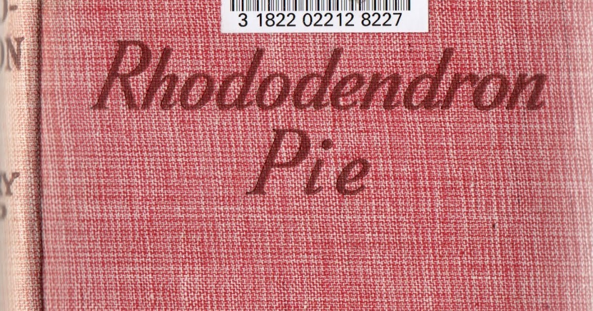 A battle of the brows: MARGERY SHARP, Rhododendron Pie (1930)